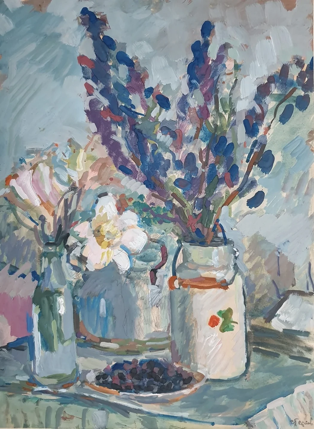 lot 94. «Натюрморт с бидоном»
