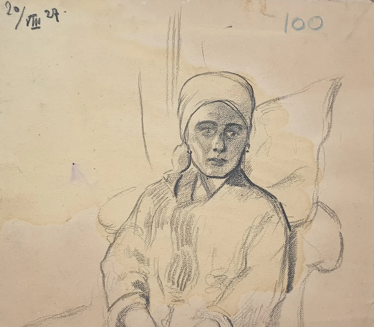 lot 16. «Женский портрет»