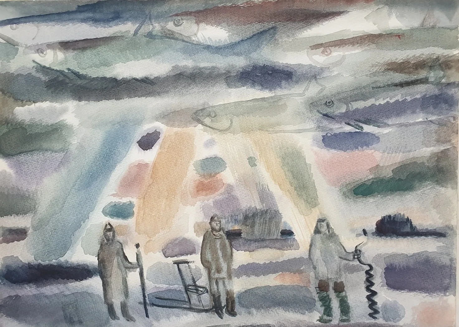 lot 26. «Рыбаки. Валаам»