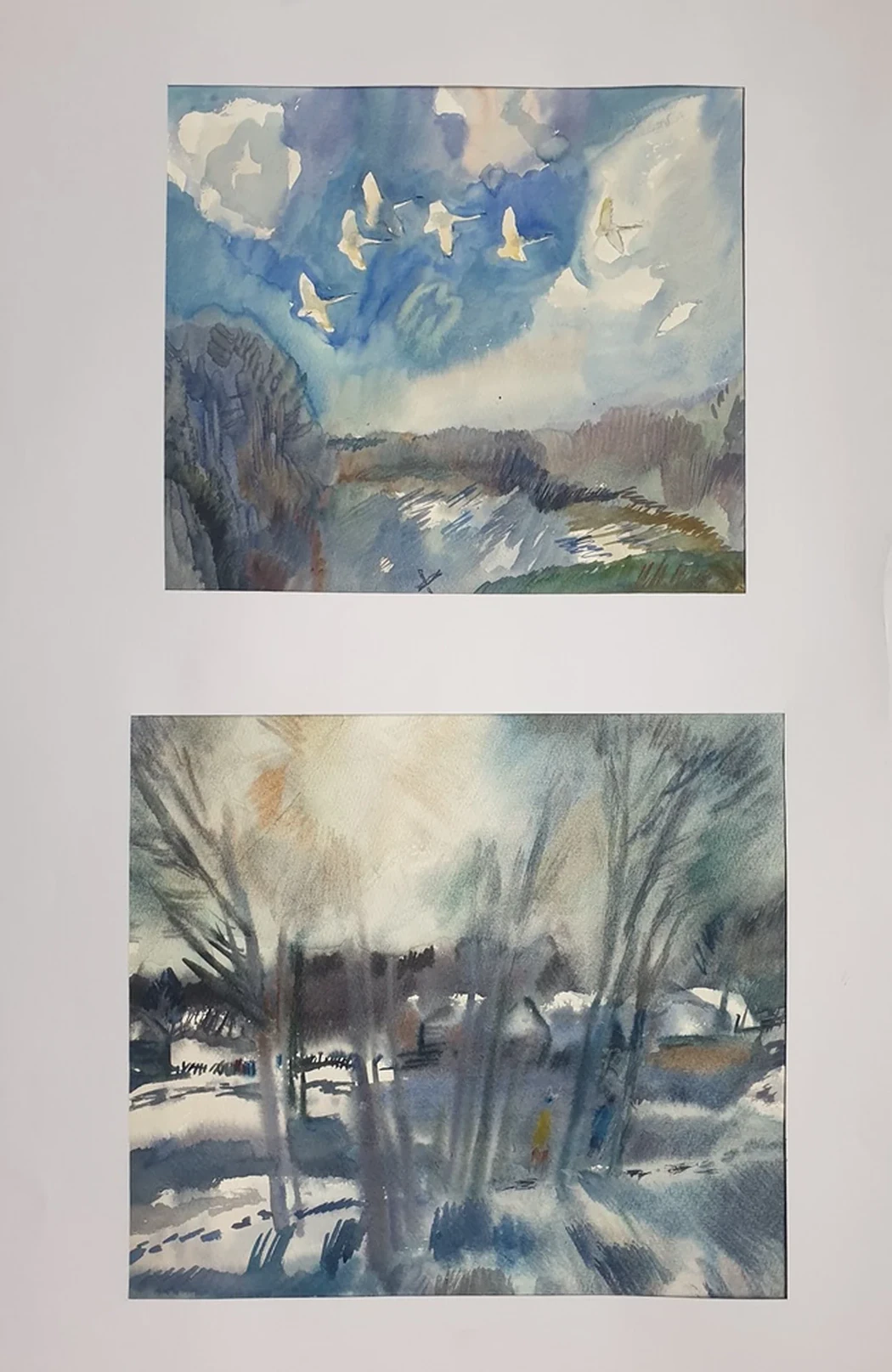 lot 27. «2 акварели»