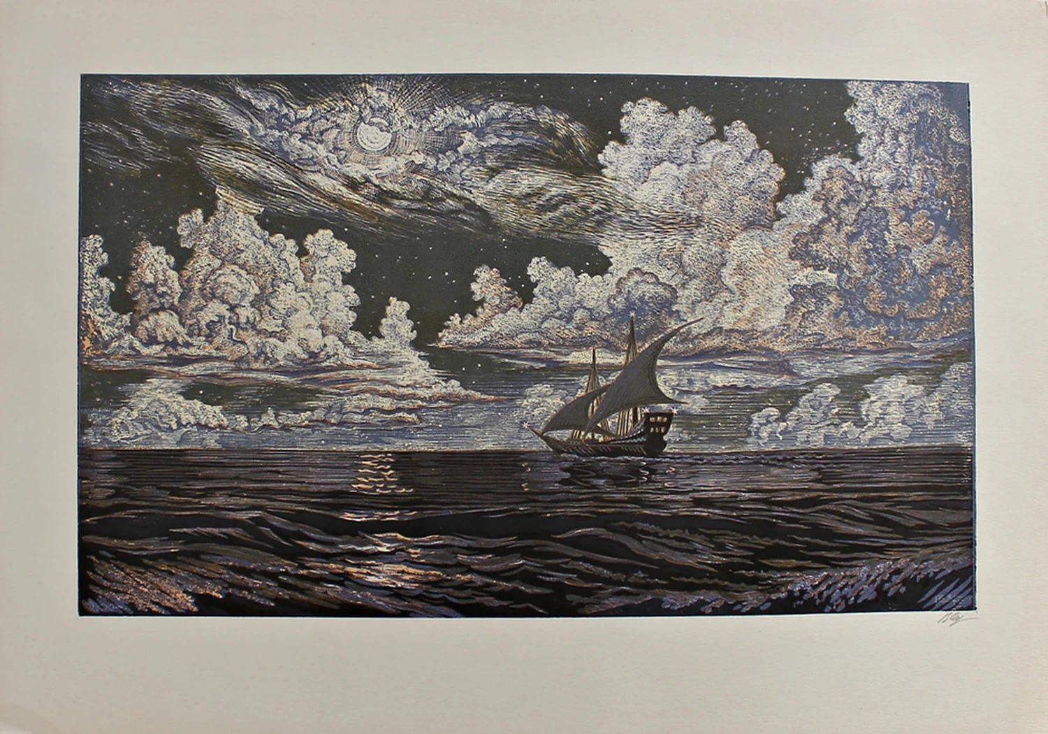 lot 110. «Морской пейзаж»
