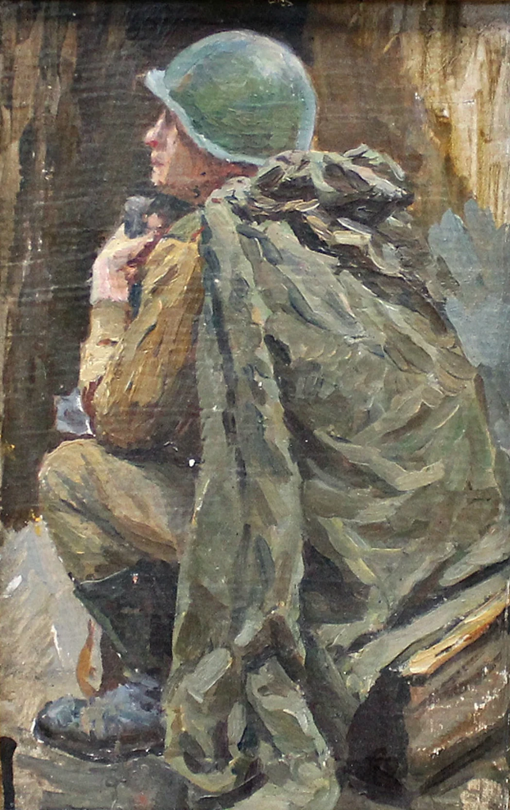 lot 198. «Сидящий солдат»