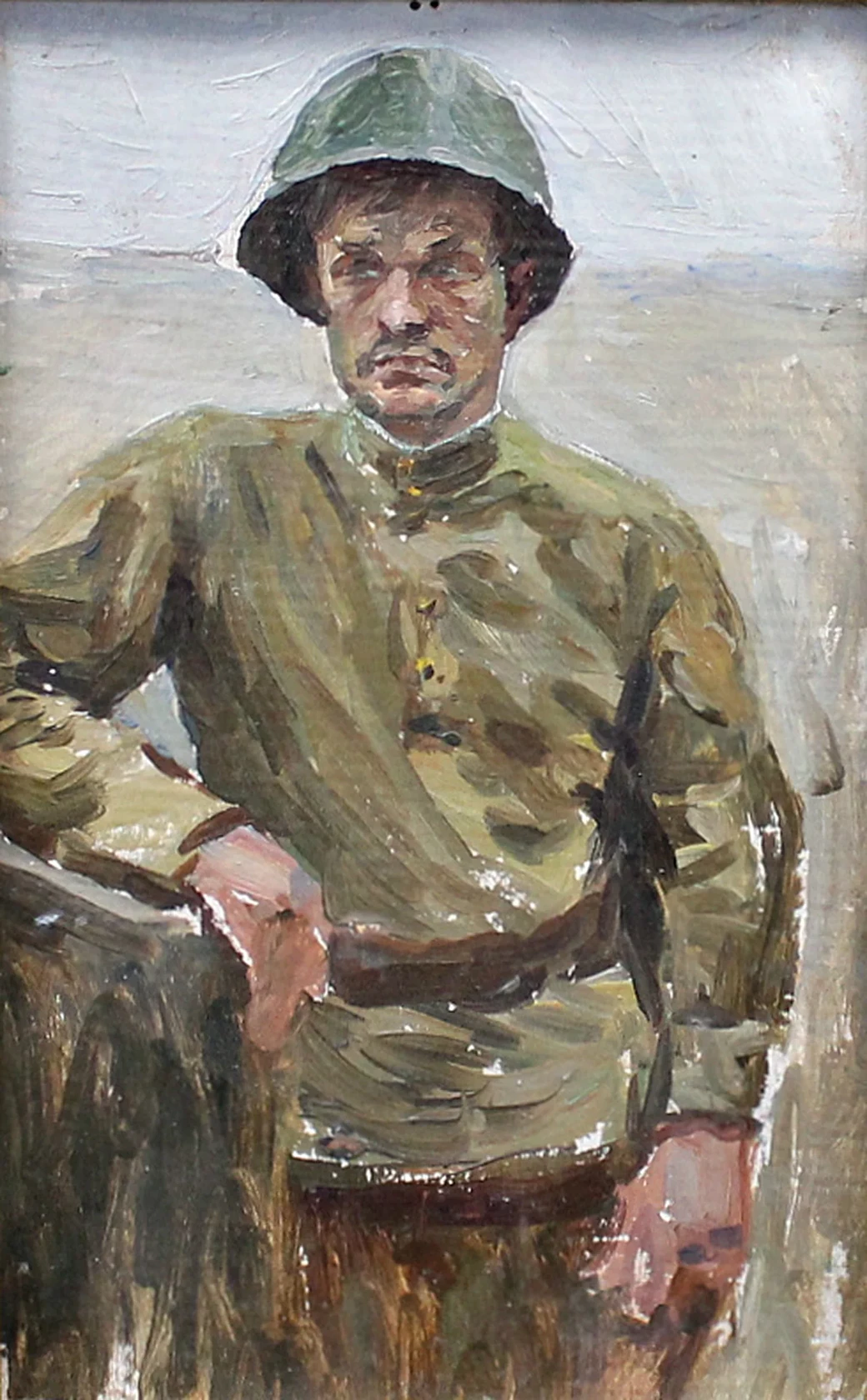 lot 199. «Солдат в каске»