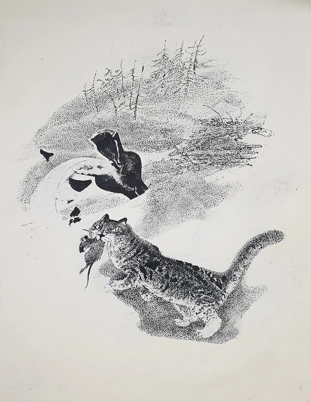 lot 229. «Иллюстрация к сказкам Р. Киплинга»