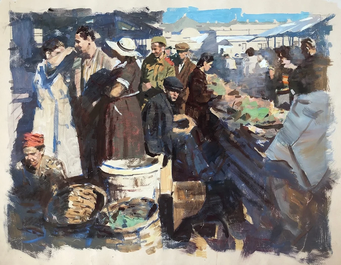 lot 26. «На рынке»