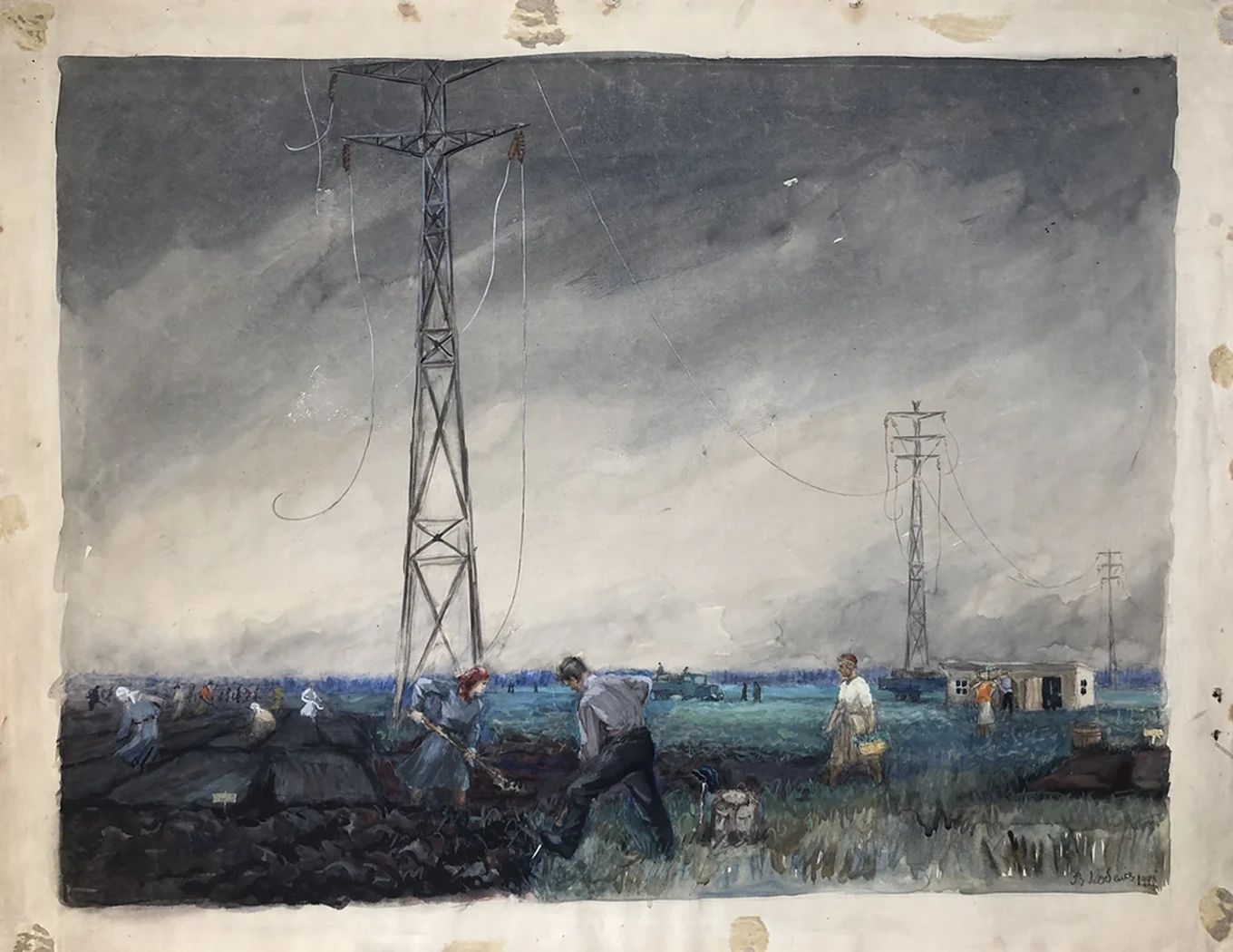 lot 33. «На огородах под Ленинградом»