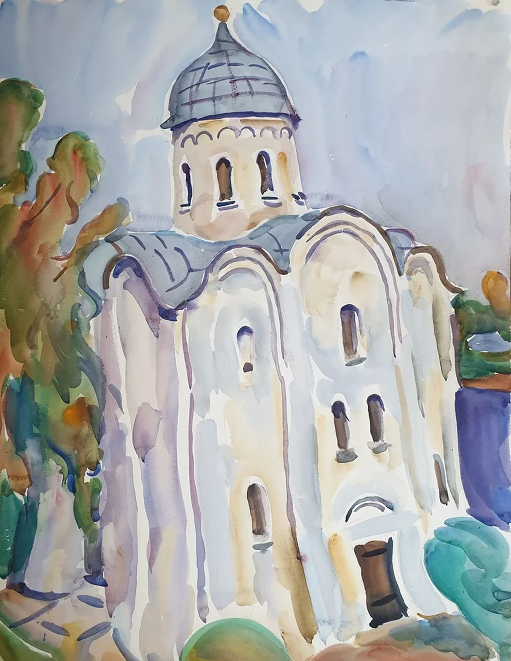 lot 45. «Георгиевский собор в Старой Ладоге»