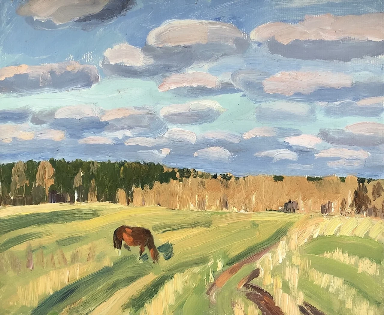 lot 51. «В поле»