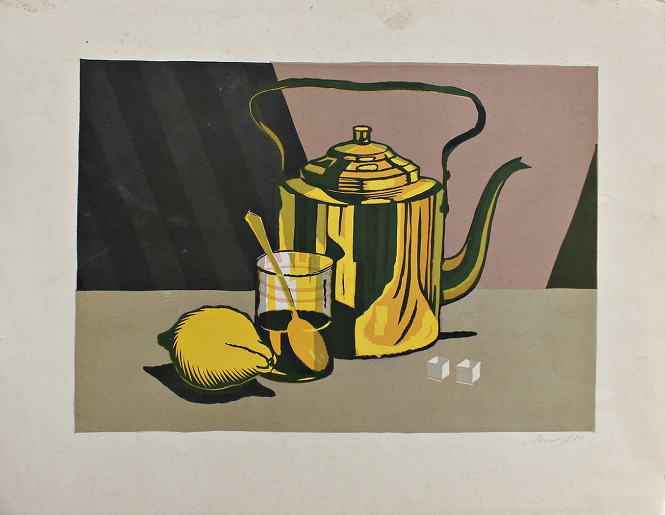 lot 74. «Натюрморт с чайником»