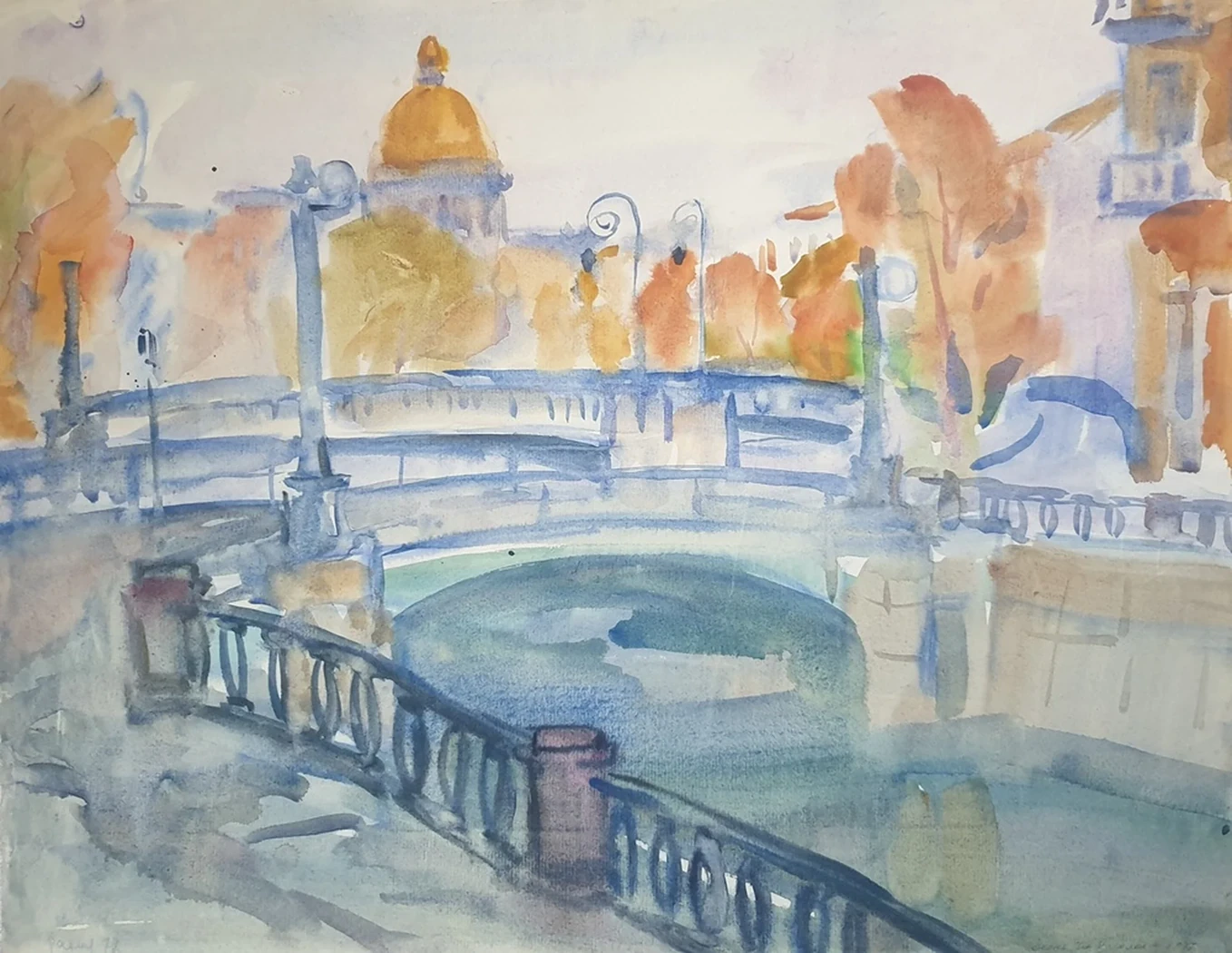 lot 251. «Осень на каналах»