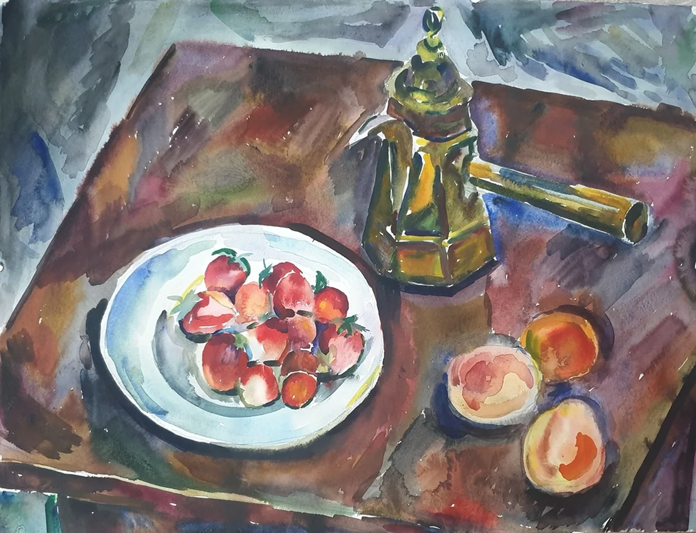 lot 115. «Натюрморт с кофейником»