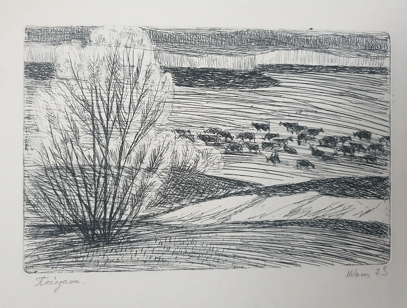 lot 117. «Пейзаж»