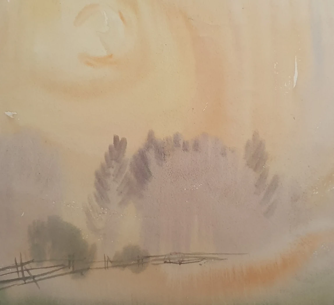 lot 136. «Солнце в тумане»