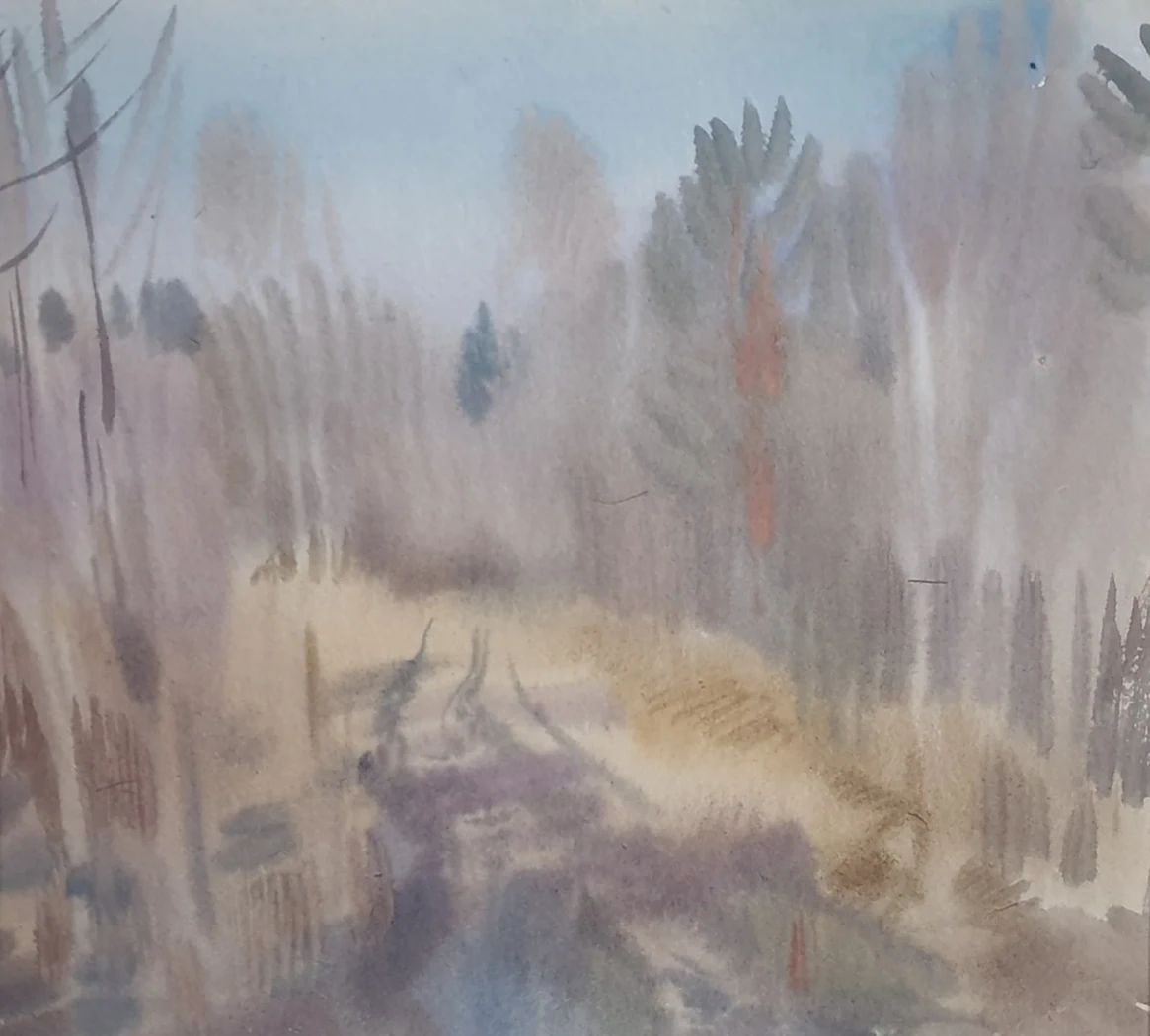 lot 166. «В лесу»