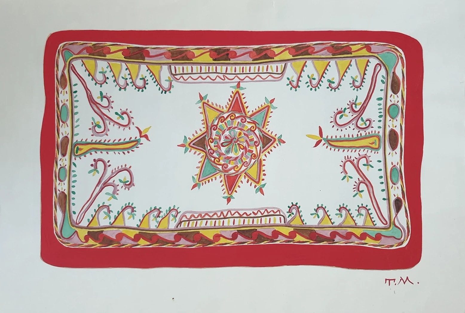 lot 39. «Восточный ковер»