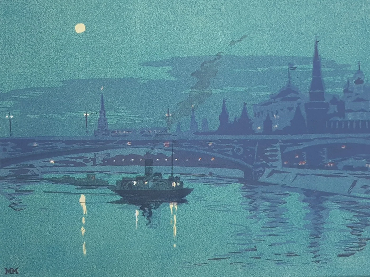 lot 67. «Вечер на Москве-реке»