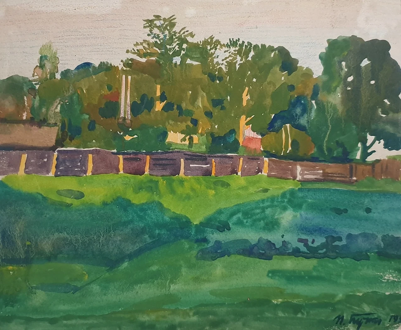 lot 40. «Пейзаж»