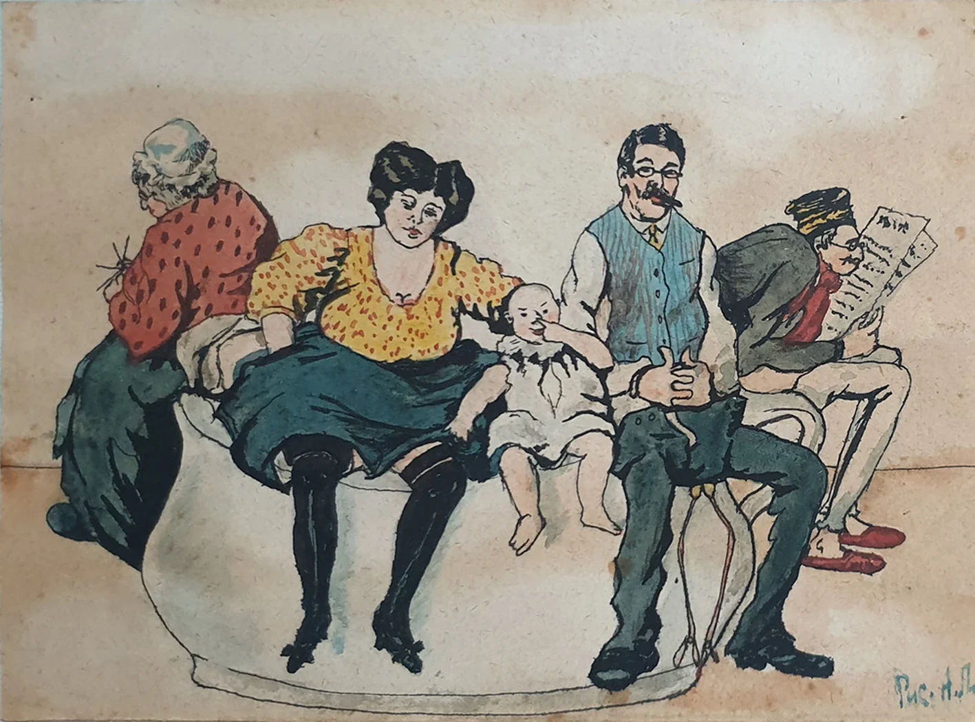 lot 48. «Вечерняя возня»