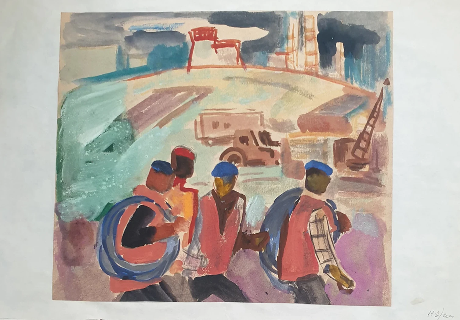 lot 57. «Строители»