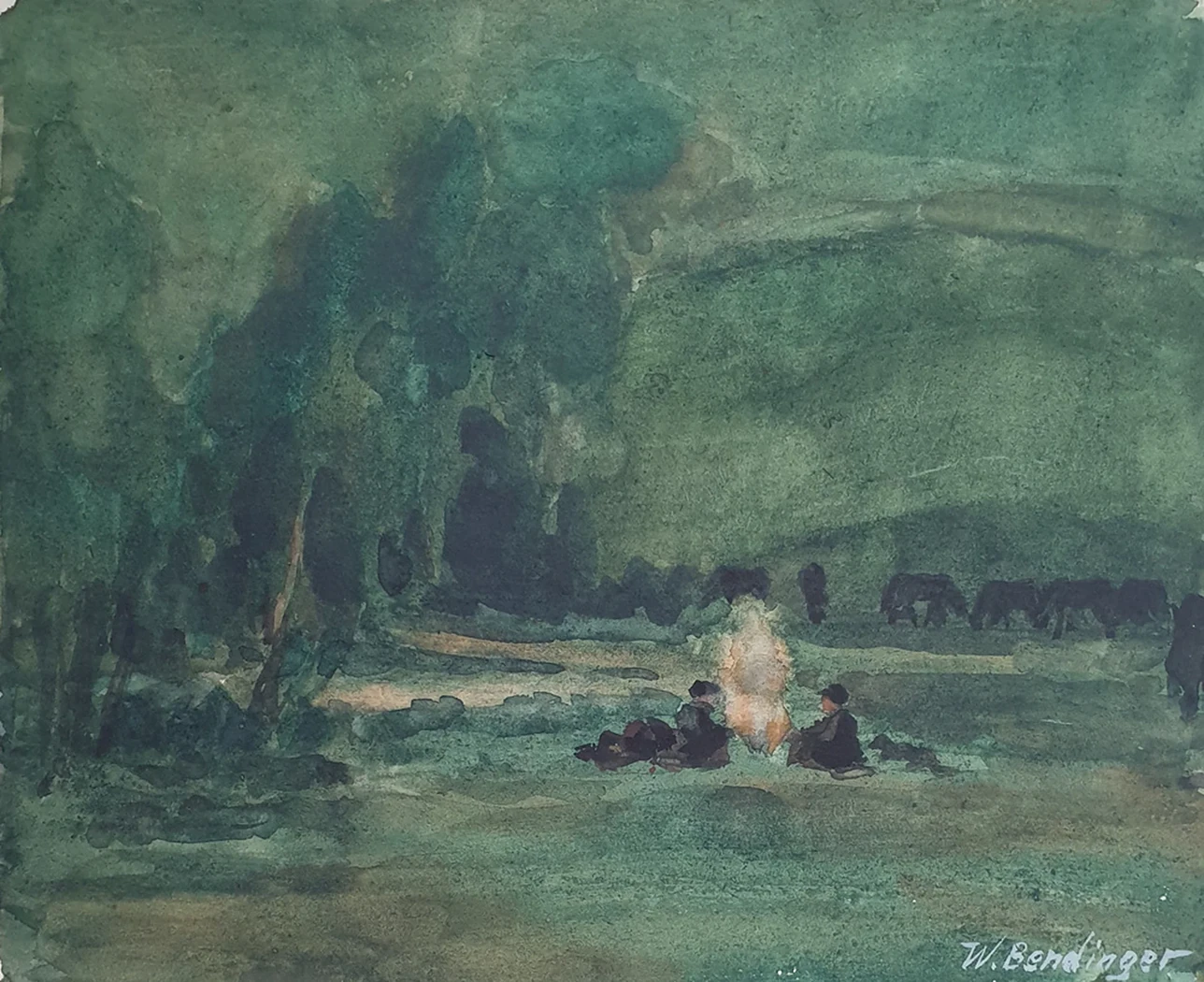 lot 58. «У костра»