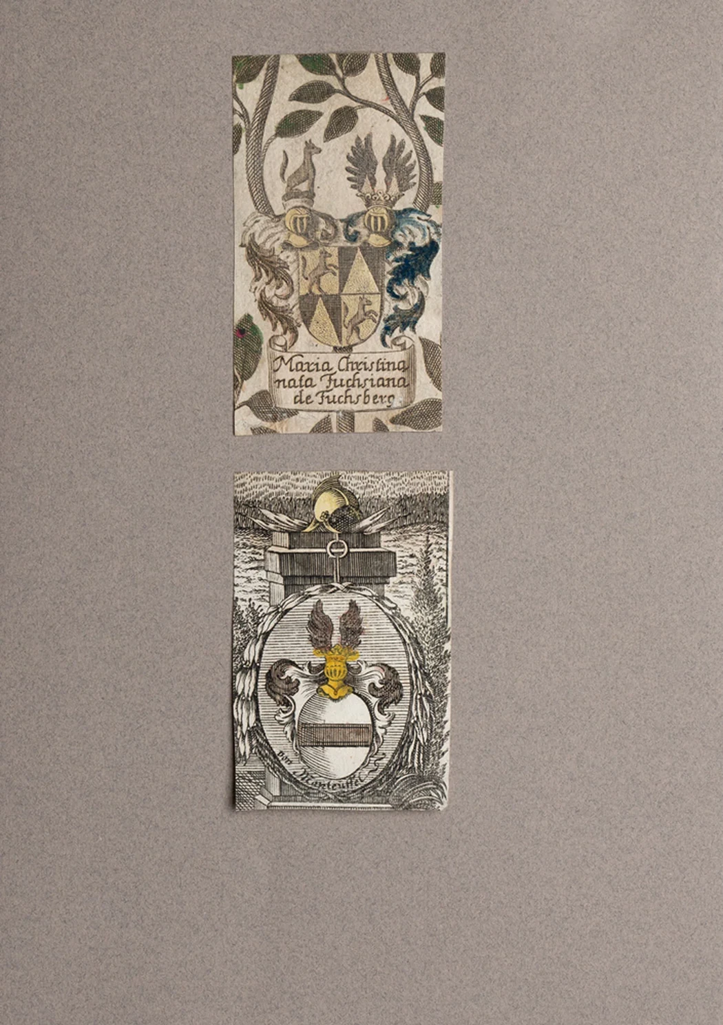 lot 101. «Геральдические экслибрисы германских князей сер. XVIII в»