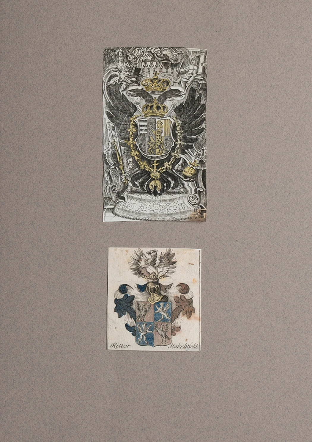 lot 101. «Геральдические экслибрисы германских князей сер. XVIII в»