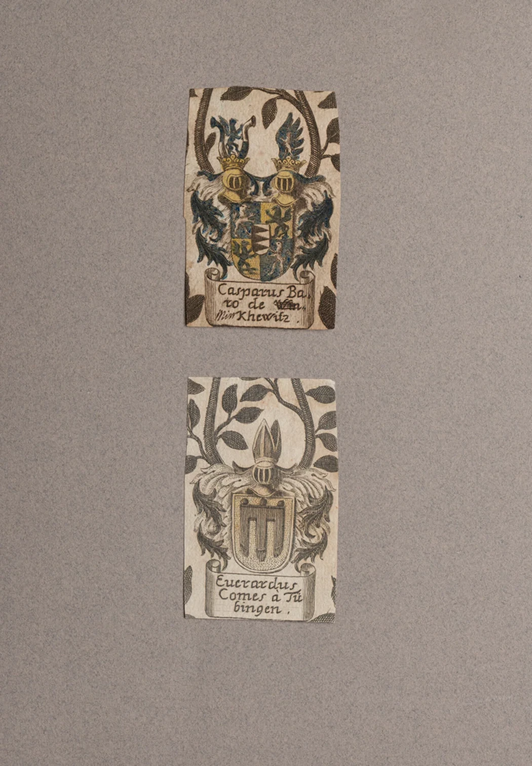 lot 101. «Геральдические экслибрисы германских князей сер. XVIII в»