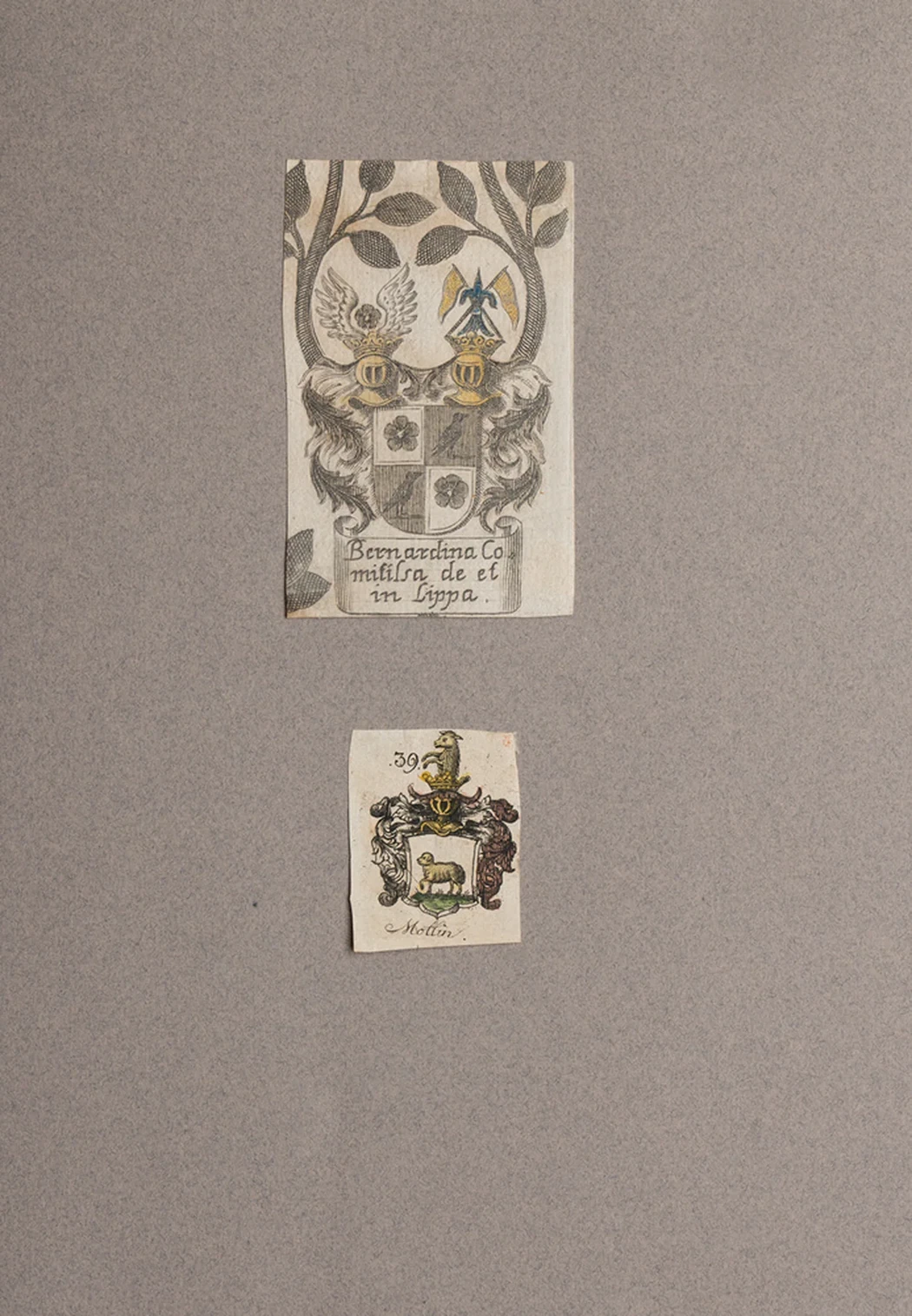 lot 101. «Геральдические экслибрисы германских князей сер. XVIII в»