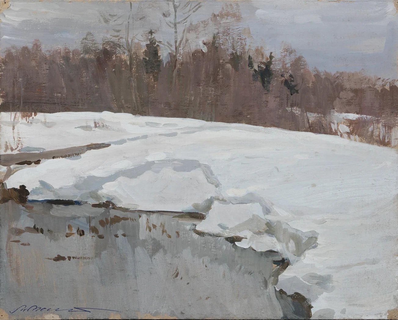 lot 74. «Хмурая весна»