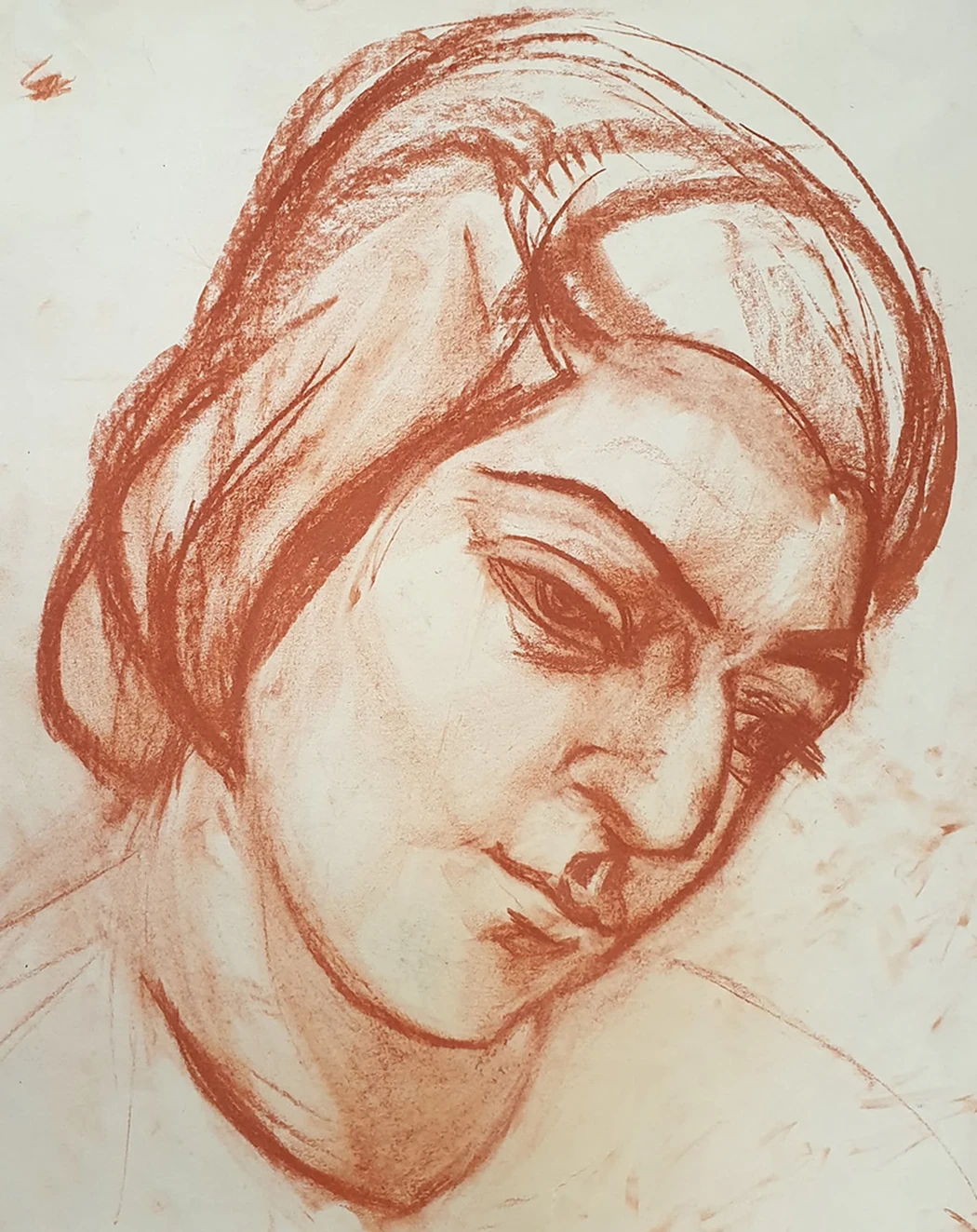lot 101. «Женская голова»