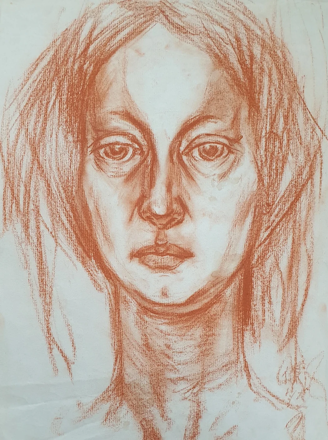 lot 102. «Портрет девушки»