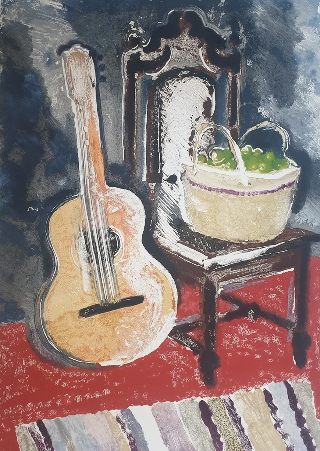 lot 161. «Натюрморт с гитарой»
