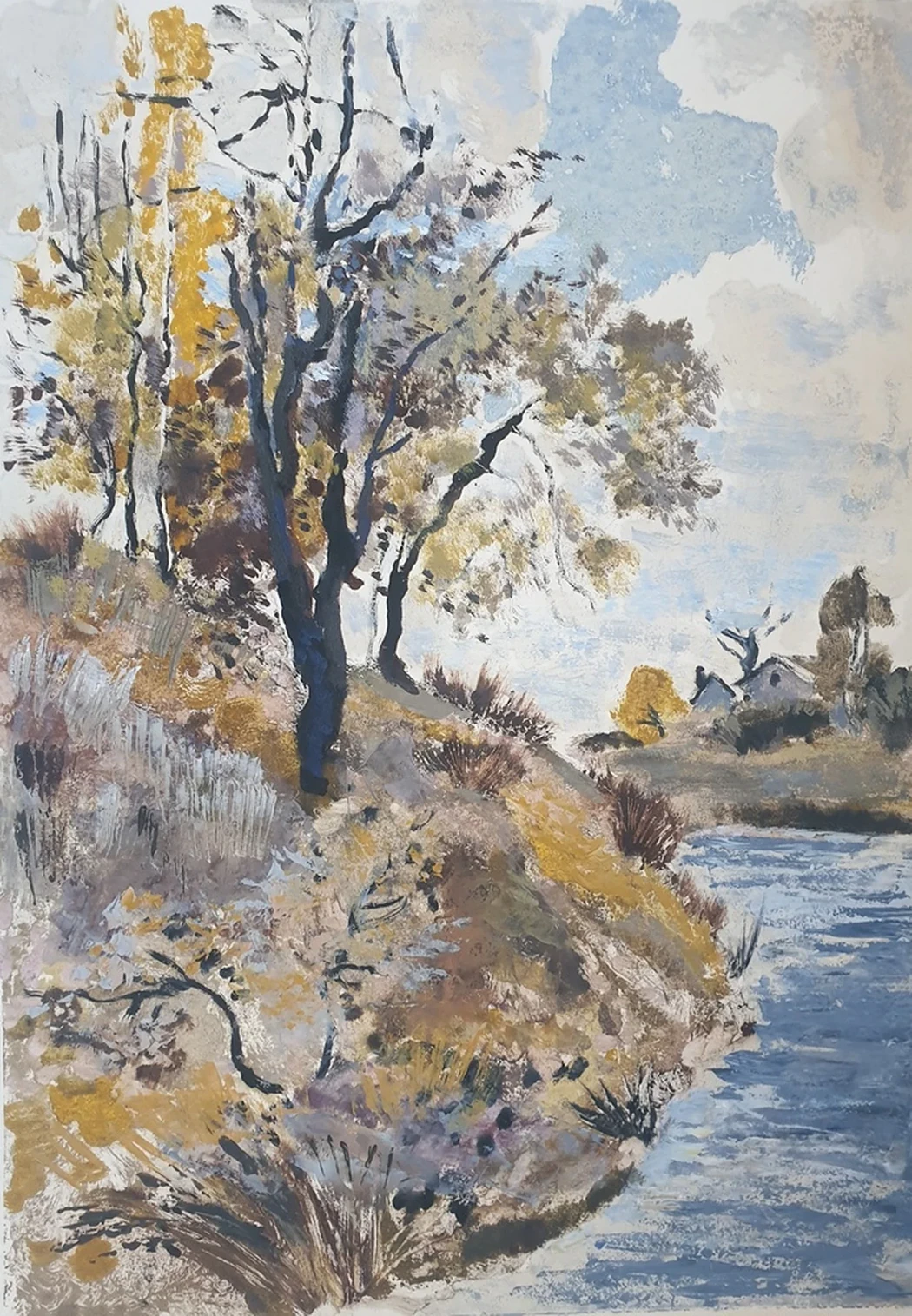 lot 163. «Осенний пейзаж»