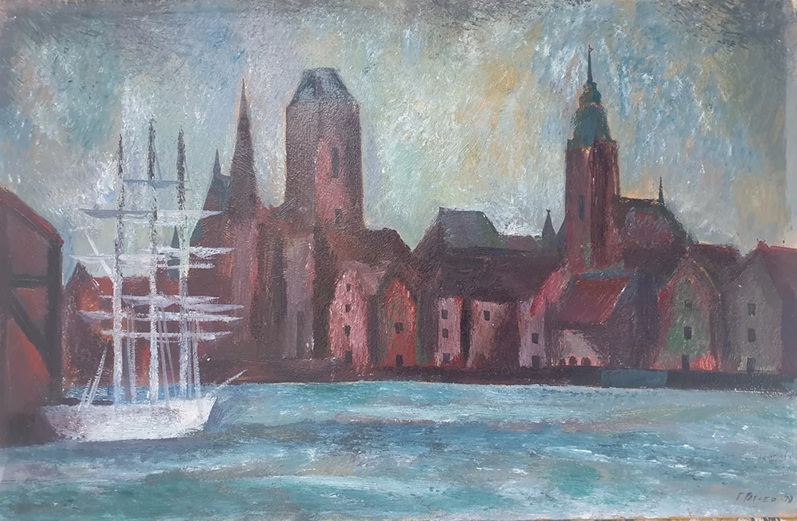 lot 166. «Городской пейзаж»