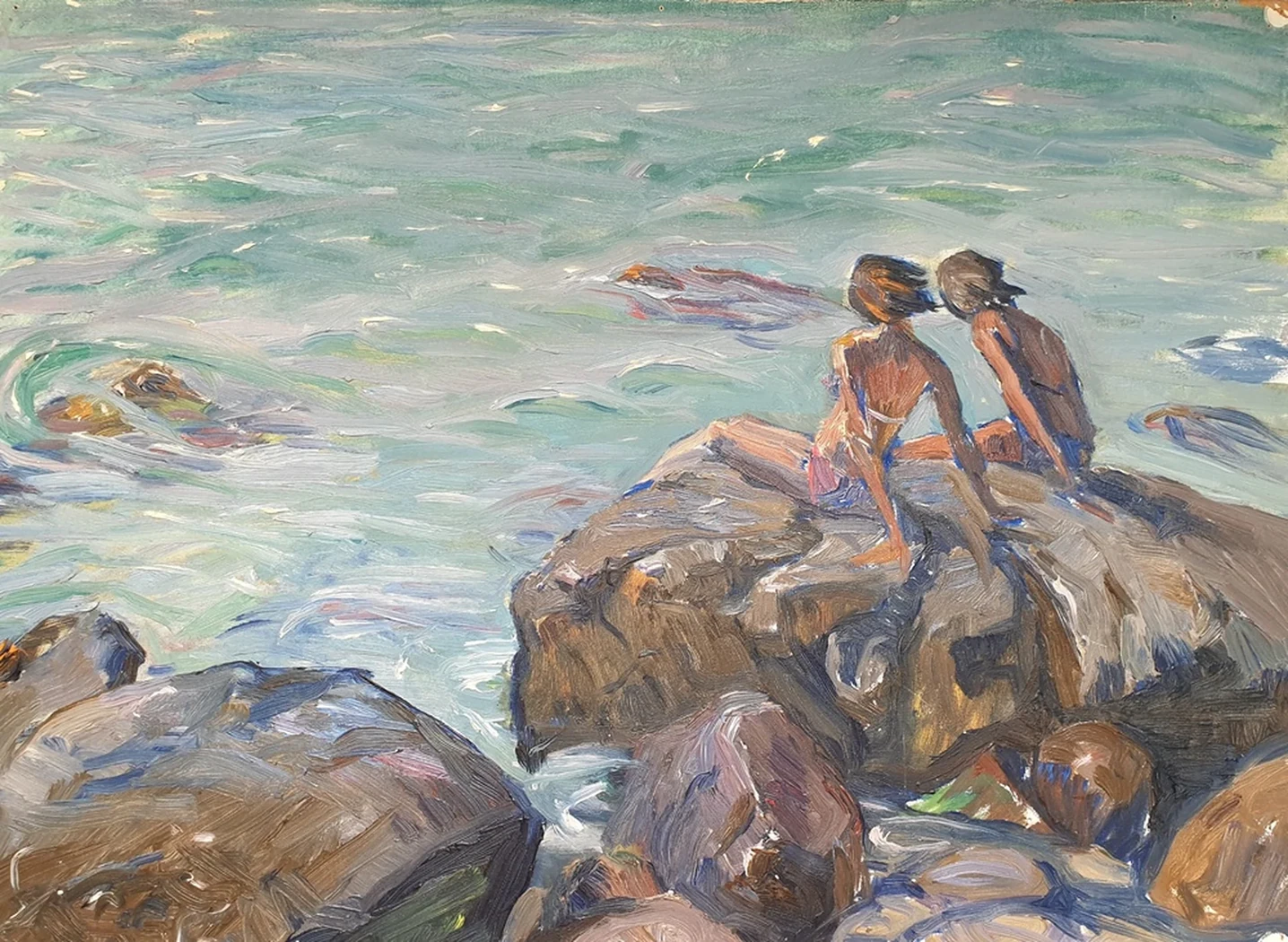 «У моря», Н.Х., художник, купить картину, 