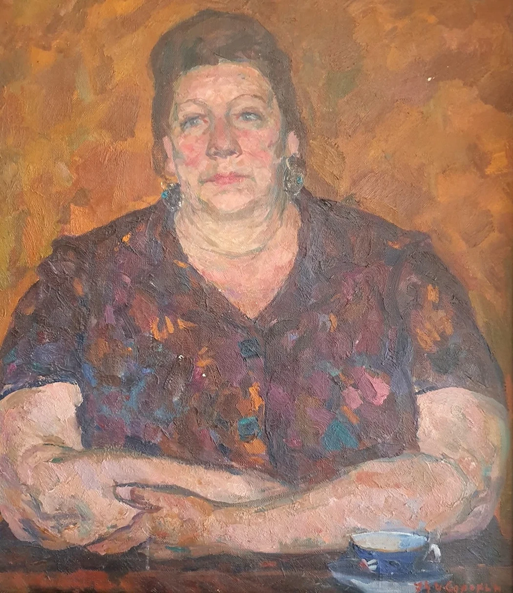 lot 186. «Портрет Устиновой Т.А.»