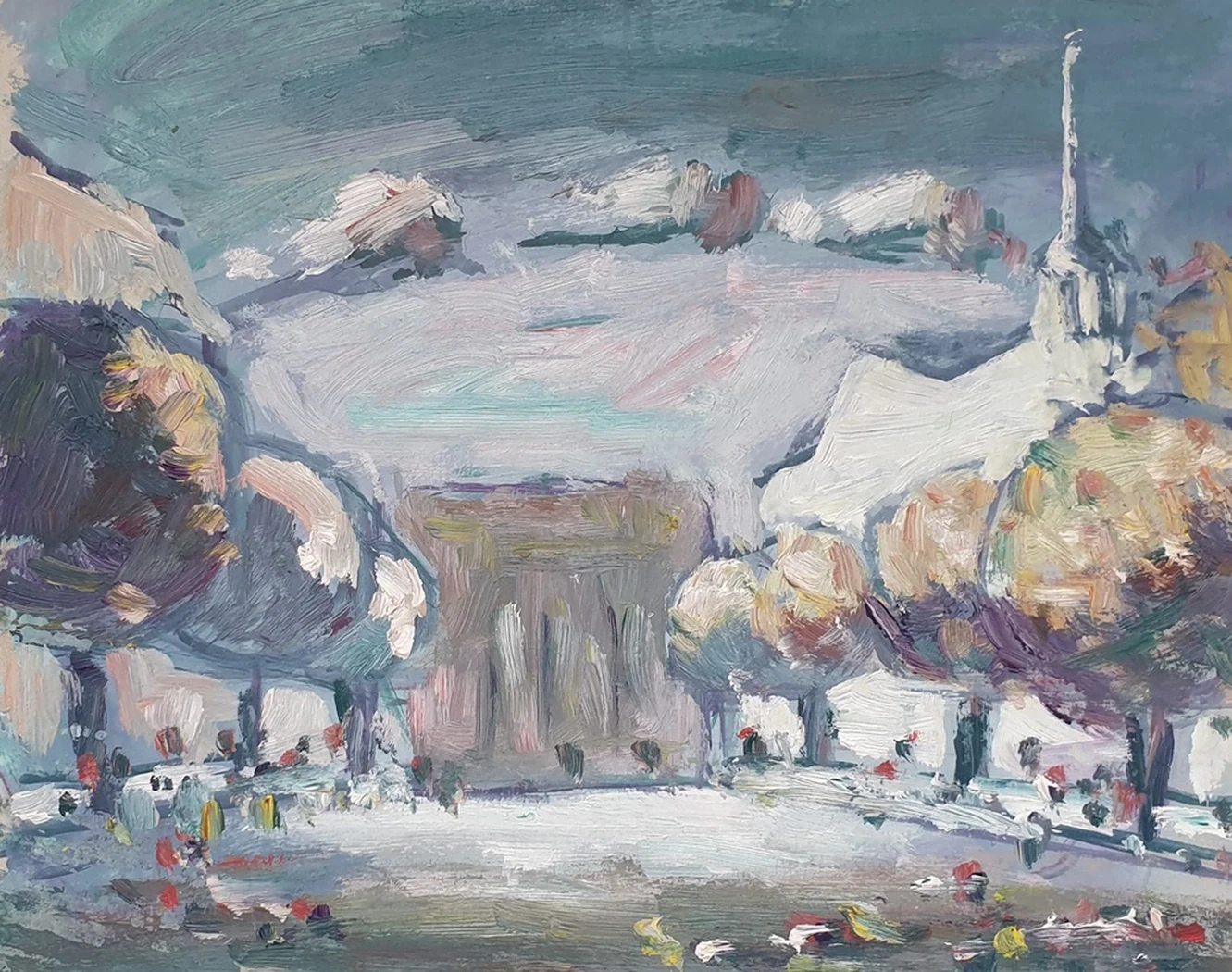 lot 191. «Вид Петербурга. Инженерный замок»