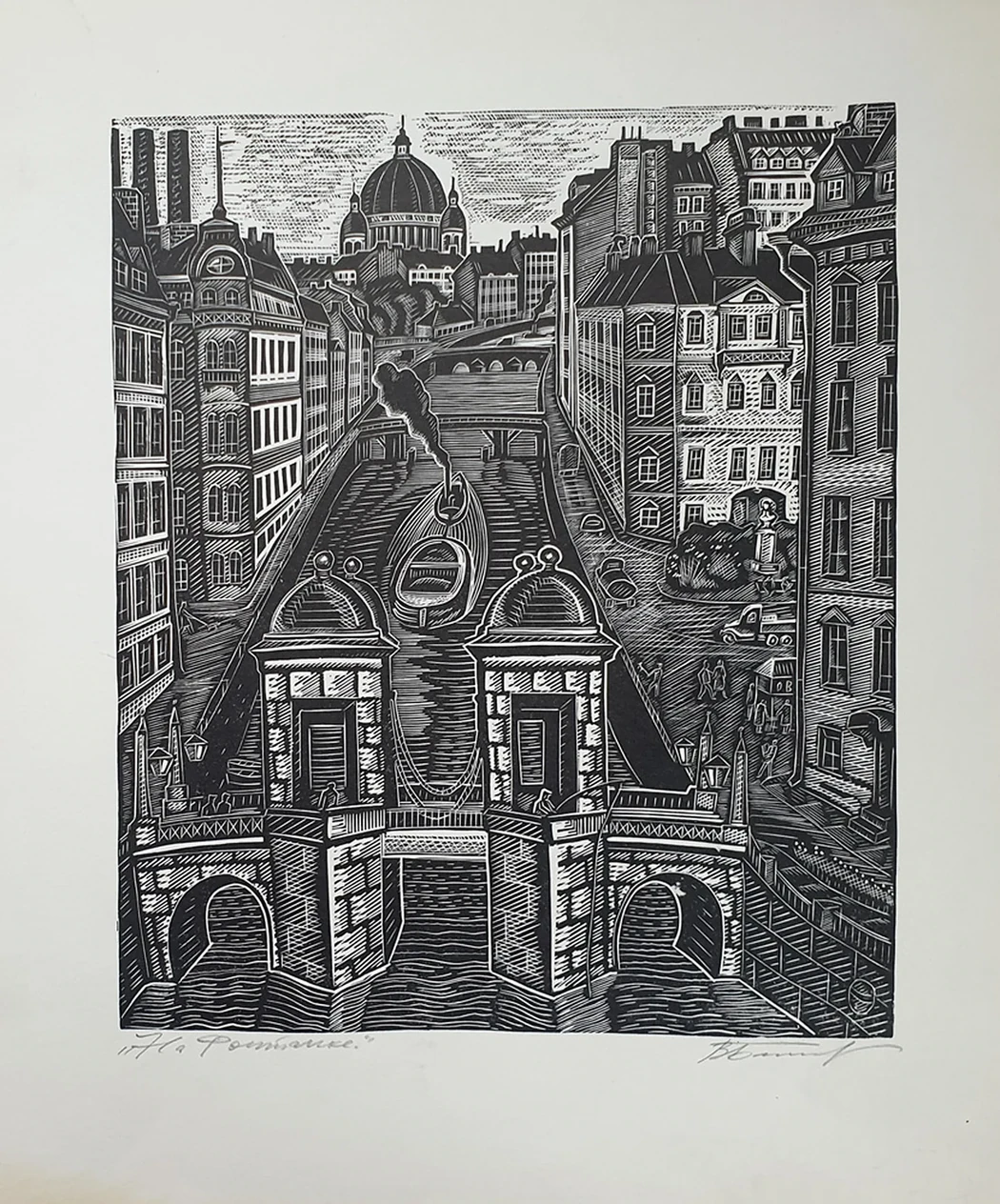 lot 55. «На Фонтанке. Петербург»