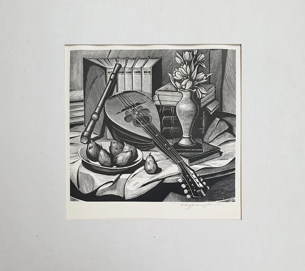 lot 59. «Натюрморт с мандолиной»