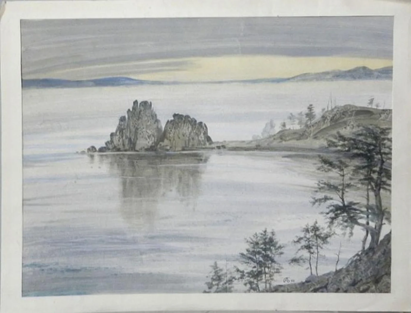 «Мыс Ольхон на Байкале», Андрей Блинов, художник, купить картину