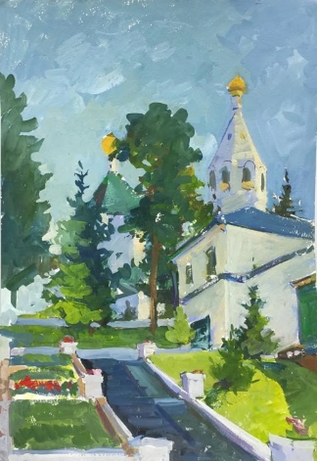 «В монастыре»