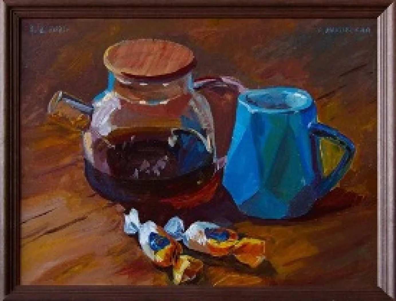 «Триптих «Чайная серия»», Маковская Александра, художник, купить картину
