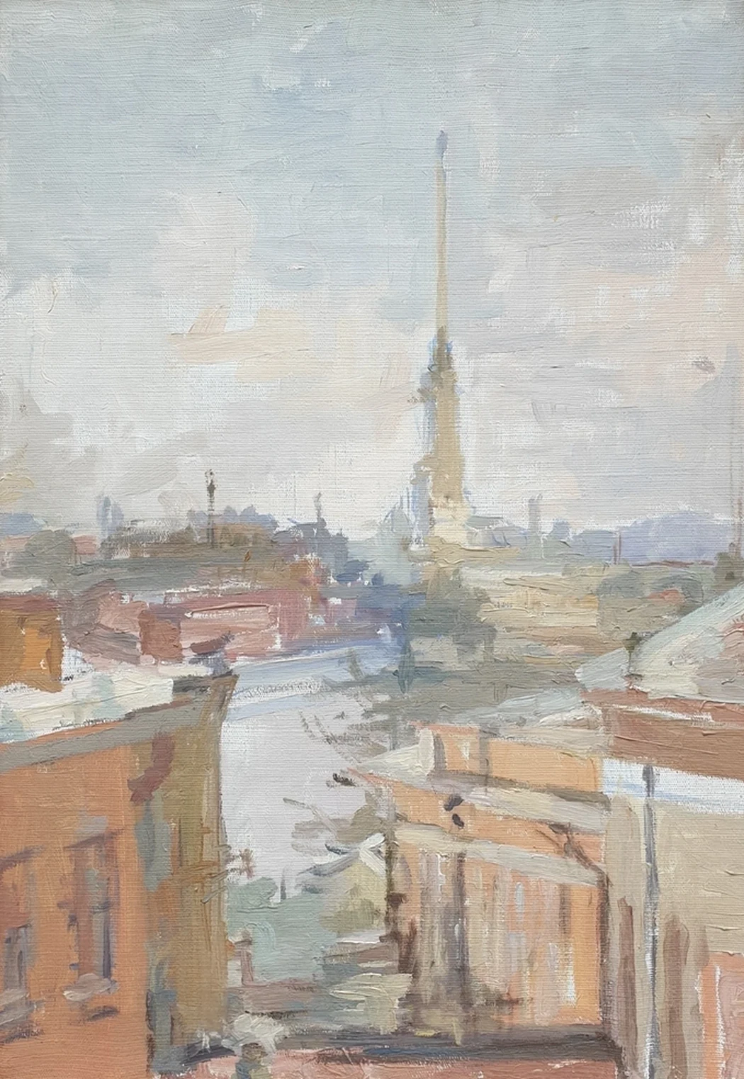 «Из окна мастерской», Белаковская Виктория Марковна, 