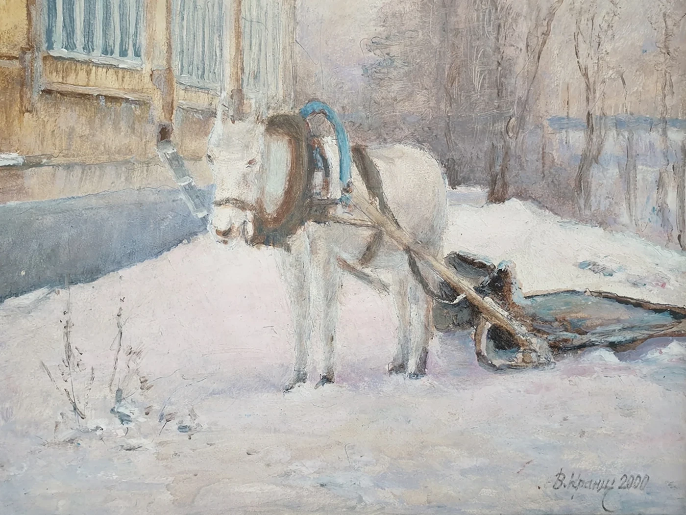 «Раздумье», Кранц Владимир Павлович, художник, купить картину