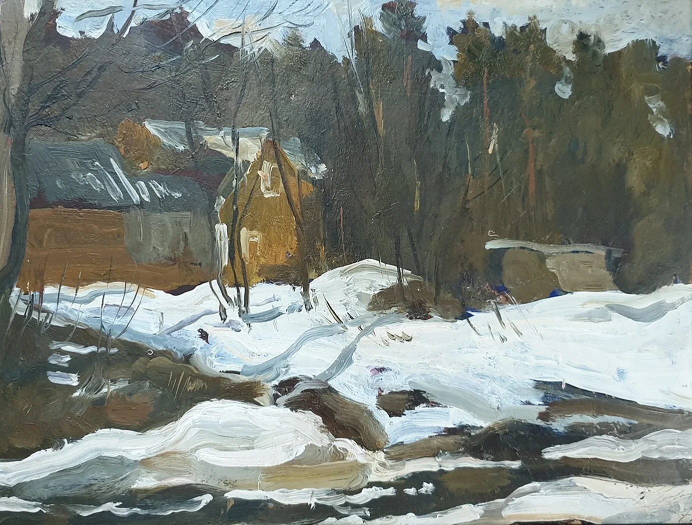 «Пейзаж», Угаров Борис Сергеевич, художник, купить картину 