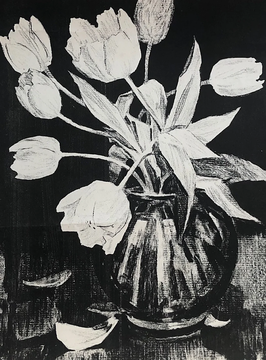 lot 29. «Натюрморт с тюльпанами»