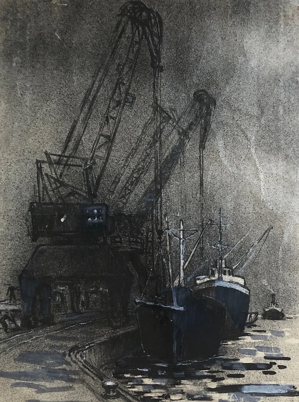 lot 30. «Порт. Разгрузка корабля»