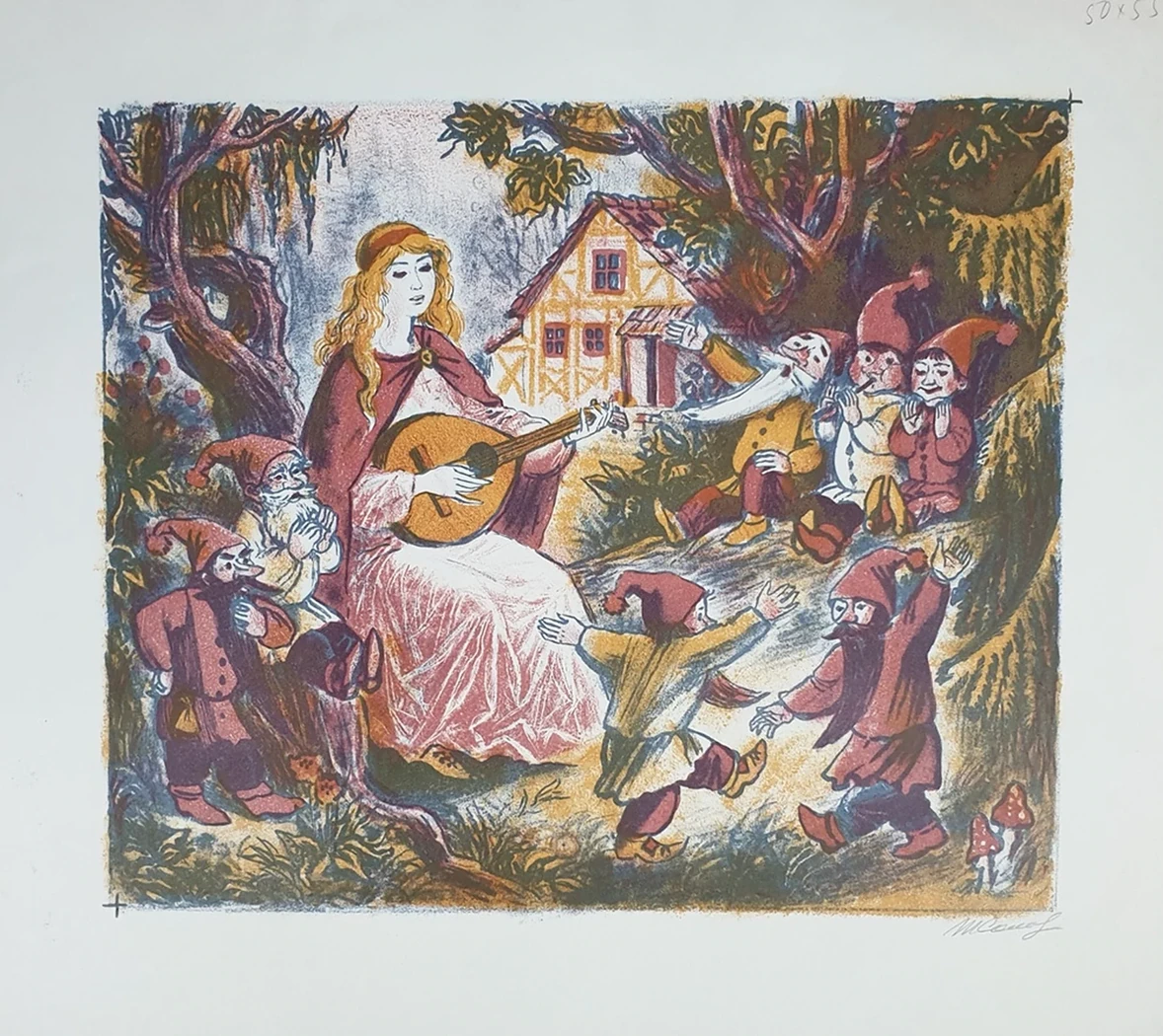 lot 14. «Белоснежка и семь гномов»