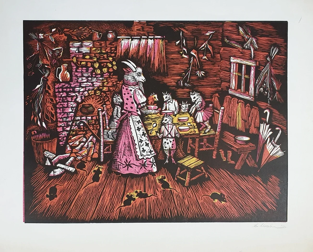 lot 16. «Волк и семеро козлят»