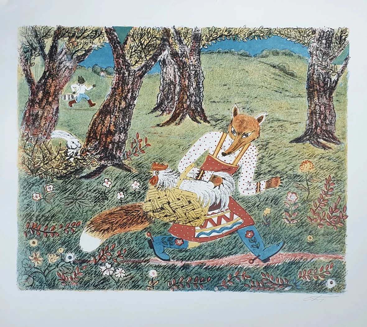 «Кот, петух и лиса»